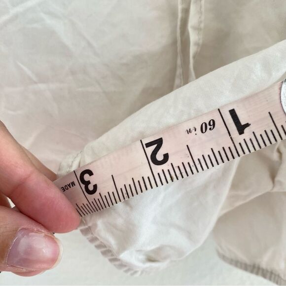 H&M Cream Pull On Cotton Lightweight Shorts Size Small - Picture 7 of 10